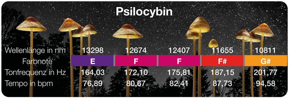 Psilocybin-Stimmdaten